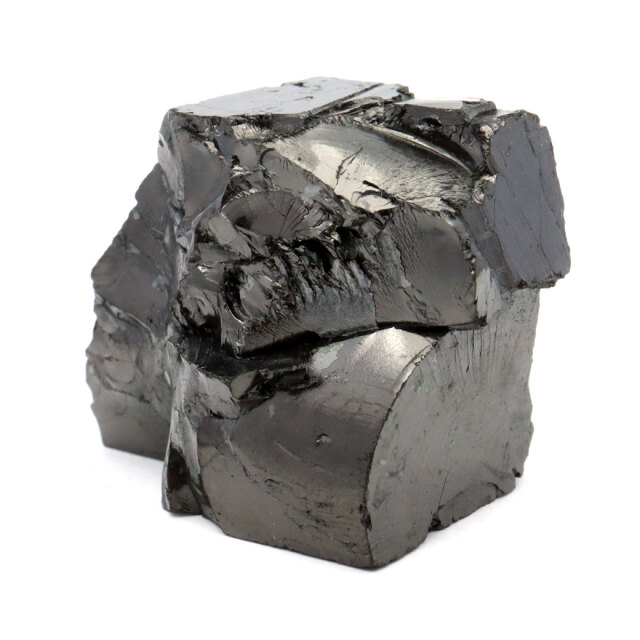 エリートシュンガイト 原石 ロシア カレリア共和国シュンガ 天然石 1点物 パワーストーン Shungite シュンガ石