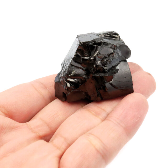 エリートシュンガイト 原石 ロシア カレリア共和国シュンガ 天然石 1点物 パワーストーン Shungite シュンガ石