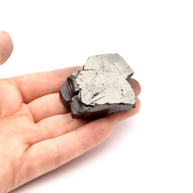 エリートシュンガイト 原石 ロシア カレリア共和国シュンガ 天然石 1点物 パワーストーン Shungite シュンガ石