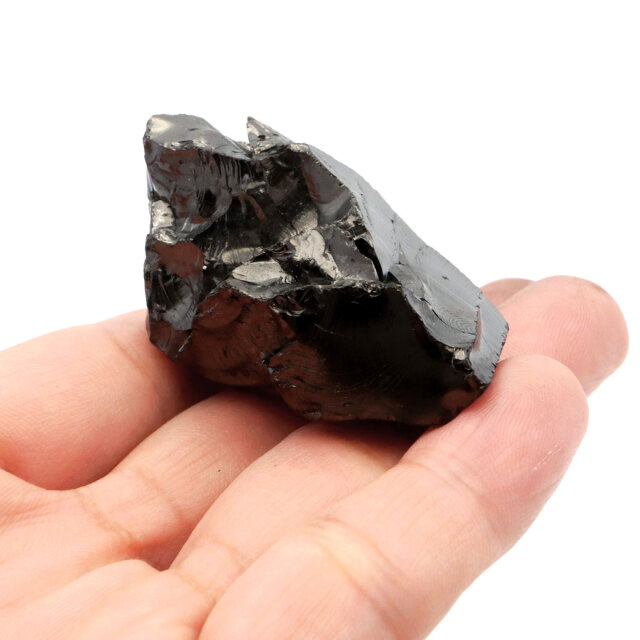 エリートシュンガイト 原石 ロシア カレリア共和国シュンガ 天然石 1点物 パワーストーン Shungite シュンガ石