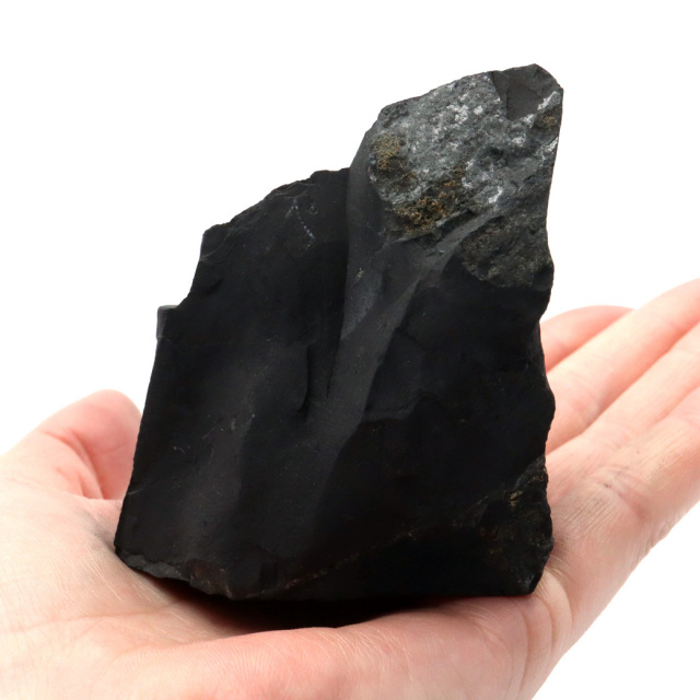 シュンガイト 原石 ロシア カレリア共和国シュンガ 天然石 1点物 パワーストーン Shungite シュンガ石