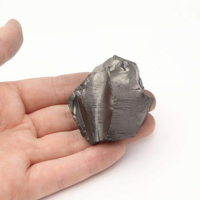 エリートシュンガイト 原石 ロシア カレリア共和国シュンガ 天然石 1点物 パワーストーン Shungite シュンガ石