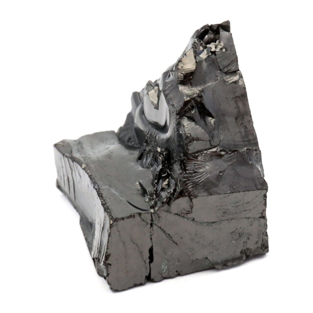 エリートシュンガイト 原石 ロシア カレリア共和国シュンガ 天然石 1点物 パワーストーン Shungite シュンガ石
