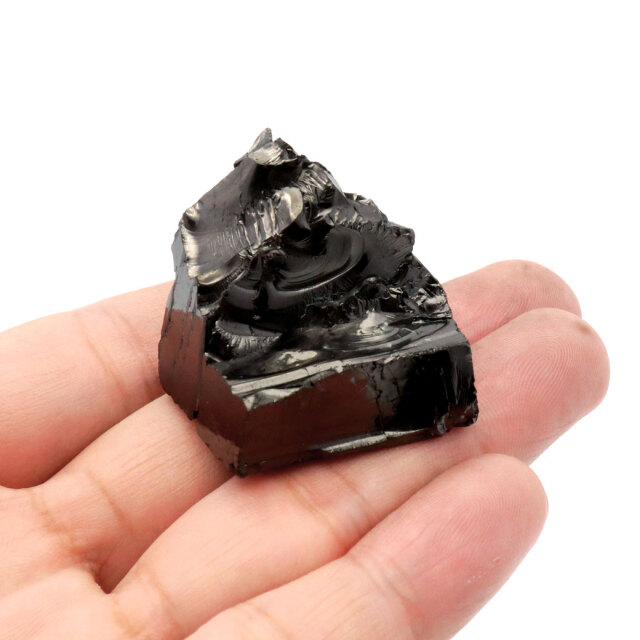 エリートシュンガイト 原石 ロシア カレリア共和国シュンガ 天然石 1点物 パワーストーン Shungite シュンガ石
