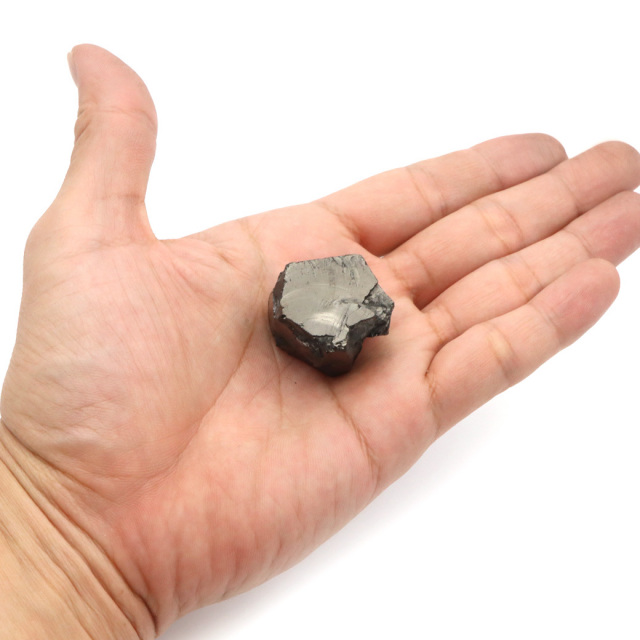 エリートシュンガイト 原石 ロシア カレリア共和国シュンガ 天然石 1点物 パワーストーン Shungite シュンガ石
