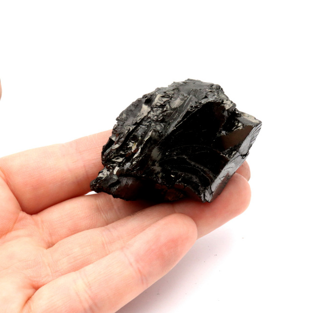 エリートシュンガイト 原石 ロシア カレリア共和国シュンガ 天然石 1点物 パワーストーン Shungite シュンガ石