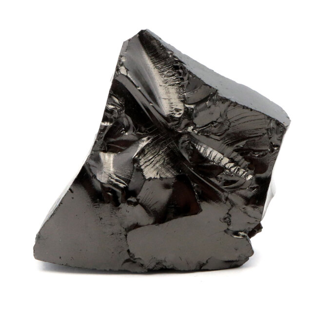 パワーストーン 天然石 ガーデン六角柱[T222-2406] シュンガイト