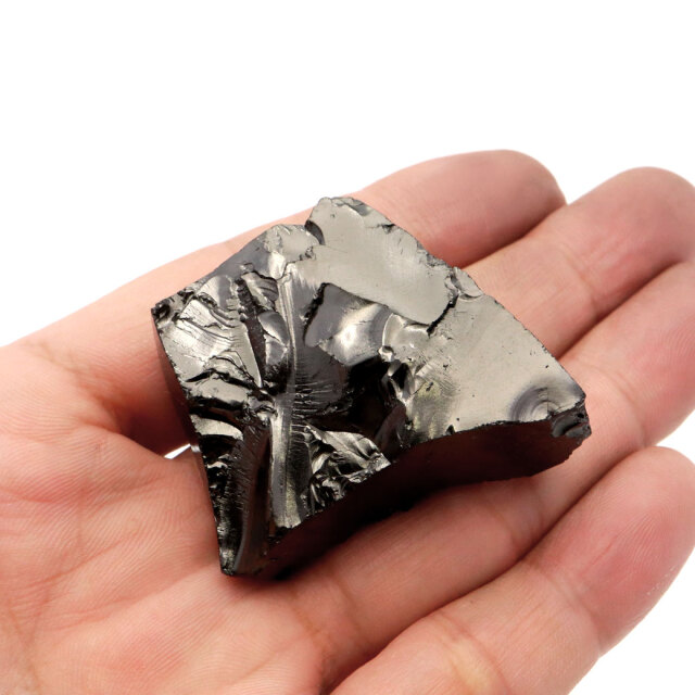 エリートシュンガイト 原石 ロシア カレリア共和国シュンガ 天然石 1点物 パワーストーン Shungite シュンガ石