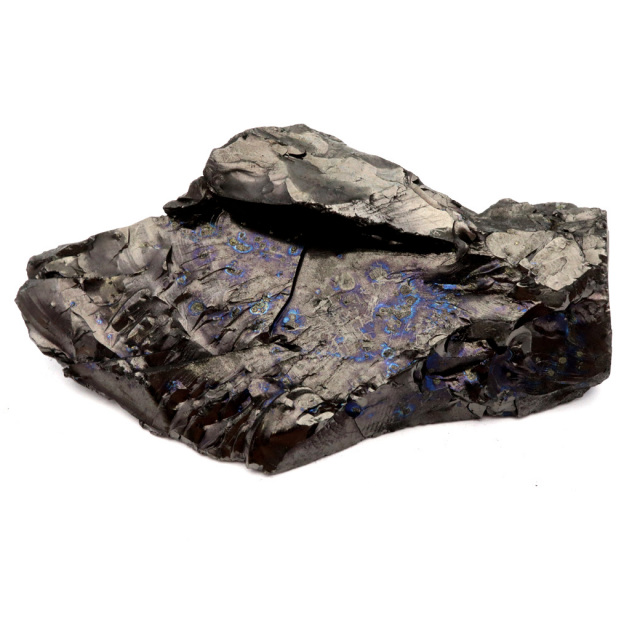 エリートシュンガイト 原石 ロシア カレリア共和国シュンガ 天然石 1点物 パワーストーン Shungite シュンガ石