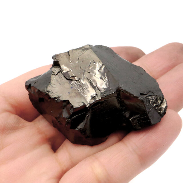 エリートシュンガイト 原石 ロシア カレリア共和国シュンガ 天然石 1点物 パワーストーン Shungite シュンガ石
