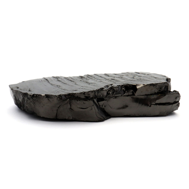 エリートシュンガイト 原石 ロシア カレリア共和国シュンガ 天然石 1点物 パワーストーン Shungite シュンガ石