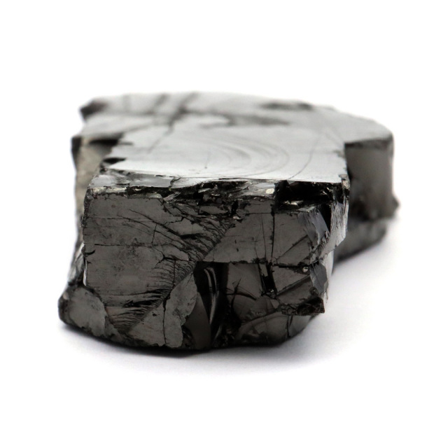 エリートシュンガイト 原石 ロシア カレリア共和国シュンガ 天然石 1点物 パワーストーン Shungite シュンガ石