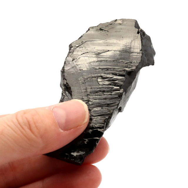 エリートシュンガイト 原石 ロシア カレリア共和国シュンガ 天然石 1点物 パワーストーン Shungite シュンガ石