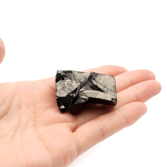 エリートシュンガイト 原石 ロシア カレリア共和国シュンガ 天然石 1点物 パワーストーン Shungite シュンガ石
