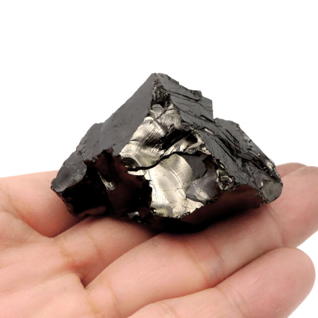 エリートシュンガイト 原石 ロシア カレリア共和国シュンガ 天然石 1点物 パワーストーン Shungite シュンガ石