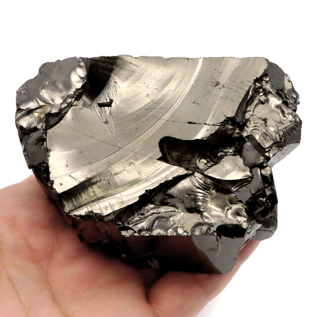 エリートシュンガイト 原石 ロシア カレリア共和国シュンガ 天然石 1点物 パワーストーン Shungite シュンガ石