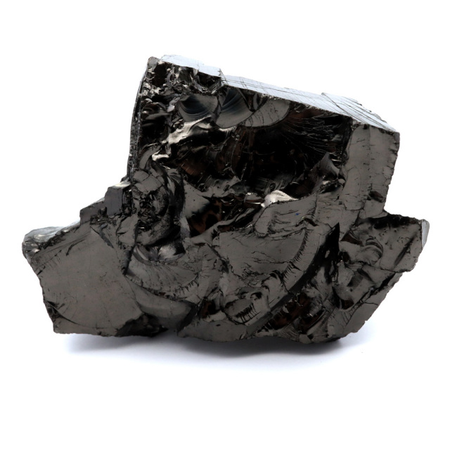 エリートシュンガイト 原石 ロシア カレリア共和国シュンガ 天然石 1点物 パワーストーン Shungite シュンガ石