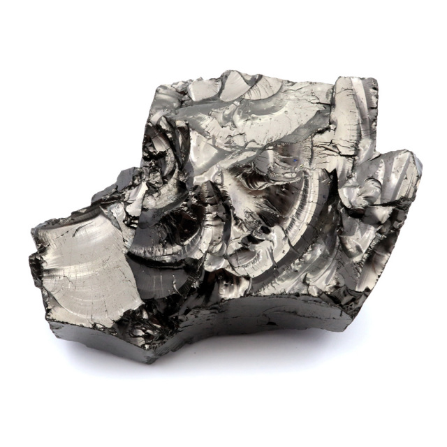 エリートシュンガイト 原石 ロシア カレリア共和国シュンガ 天然石 1点物 パワーストーン Shungite シュンガ石