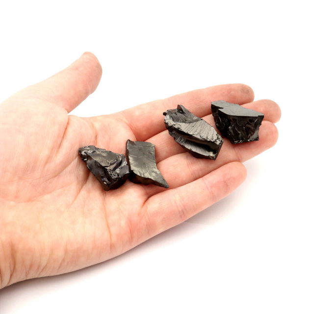 エリートシュンガイト 原石 ロシア カレリア共和国シュンガ 天然石 1点物 パワーストーン Shungite シュンガ石