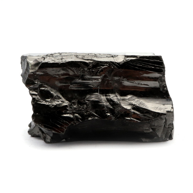 エリートシュンガイト 原石 ロシア カレリア共和国シュンガ 天然石 1点物 パワーストーン Shungite シュンガ石