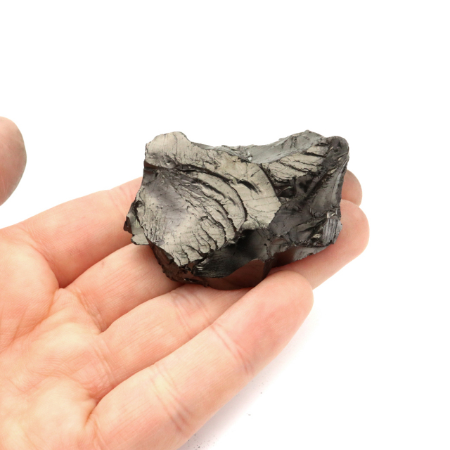 エリートシュンガイト 原石 ロシア カレリア共和国シュンガ 天然石 1点物 パワーストーン Shungite シュンガ石