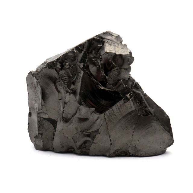 エリートシュンガイト 原石 ロシア カレリア共和国シュンガ 天然石 1点物 パワーストーン Shungite シュンガ石