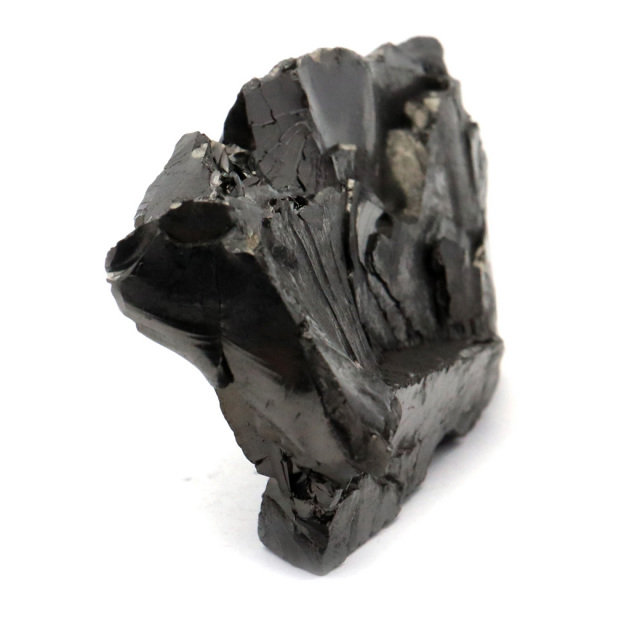 エリートシュンガイト 原石 ロシア カレリア共和国シュンガ 天然石 1点物 パワーストーン Shungite シュンガ石