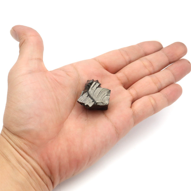 エリートシュンガイト 原石 ロシア カレリア共和国シュンガ 天然石 1点物 パワーストーン Shungite シュンガ石