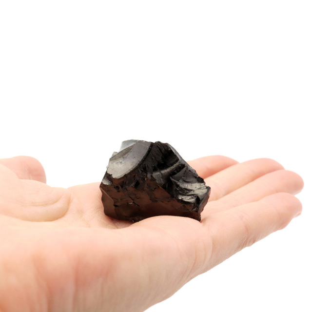 エリートシュンガイト 原石 ロシア カレリア共和国シュンガ 天然石 1点物 パワーストーン Shungite シュンガ石