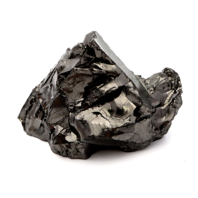 エリートシュンガイト 原石 ロシア カレリア共和国シュンガ 天然石 1点物 パワーストーン Shungite シュンガ石