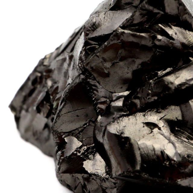 エリートシュンガイト 原石 ロシア カレリア共和国シュンガ 天然石 1点物 パワーストーン Shungite シュンガ石
