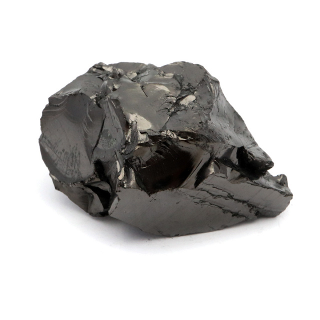 エリートシュンガイト 原石 ロシア カレリア共和国シュンガ 天然石 1点物 パワーストーン Shungite シュンガ石