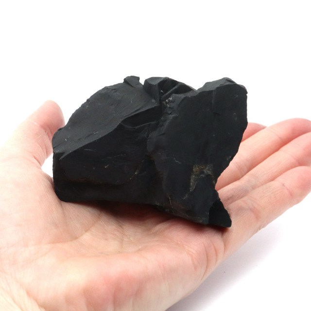 シュンガイト 原石 ロシア カレリア共和国シュンガ 天然石 1点物 パワーストーン Shungite シュンガ石