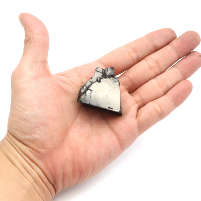 エリートシュンガイト 原石 ロシア カレリア共和国シュンガ 天然石 1点物 パワーストーン Shungite シュンガ石