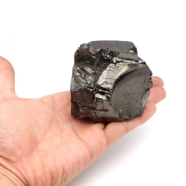 エリートシュンガイト 原石 ロシア カレリア共和国シュンガ 天然石 1点物 パワーストーン Shungite シュンガ石