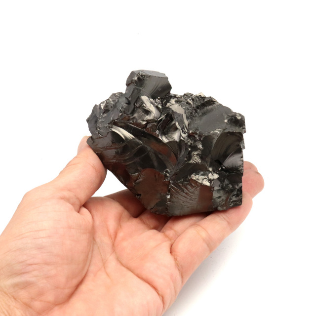 エリートシュンガイト 原石 ロシア カレリア共和国シュンガ 天然石 1点物 パワーストーン Shungite シュンガ石