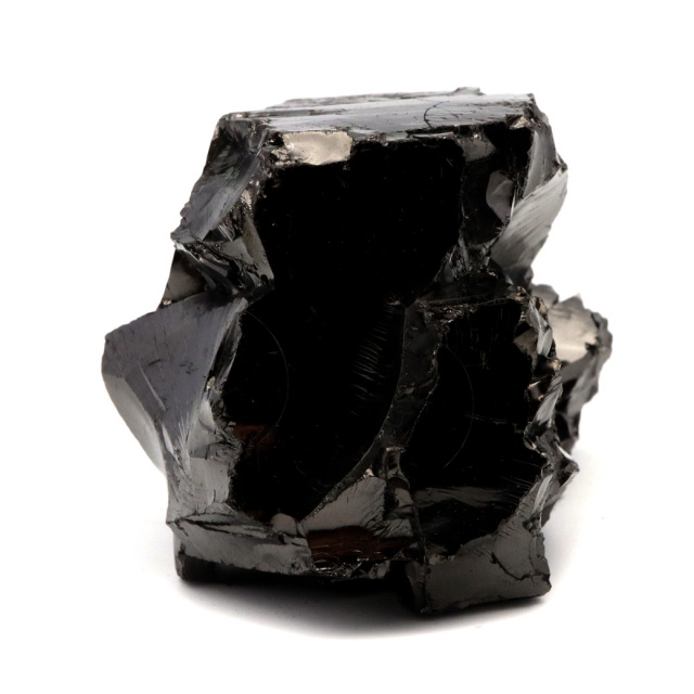 エリートシュンガイト 原石 ロシア カレリア共和国シュンガ 天然石 1点物 パワーストーン Shungite シュンガ石