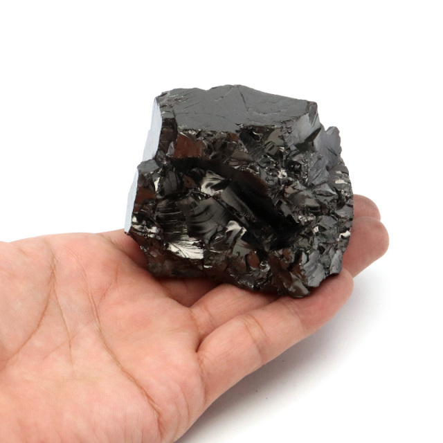 エリートシュンガイト 原石 ロシア カレリア共和国シュンガ 天然石 1点物 パワーストーン Shungite シュンガ石