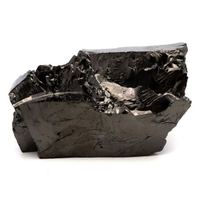 エリートシュンガイト 原石 ロシア カレリア共和国シュンガ 天然石 1点物 パワーストーン Shungite シュンガ石