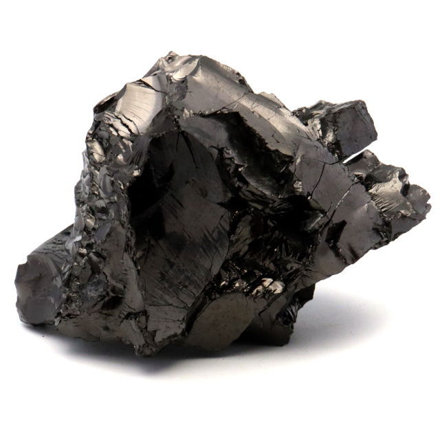 エリートシュンガイト 原石 ロシア カレリア共和国シュンガ 天然石 1点物 パワーストーン Shungite シュンガ石