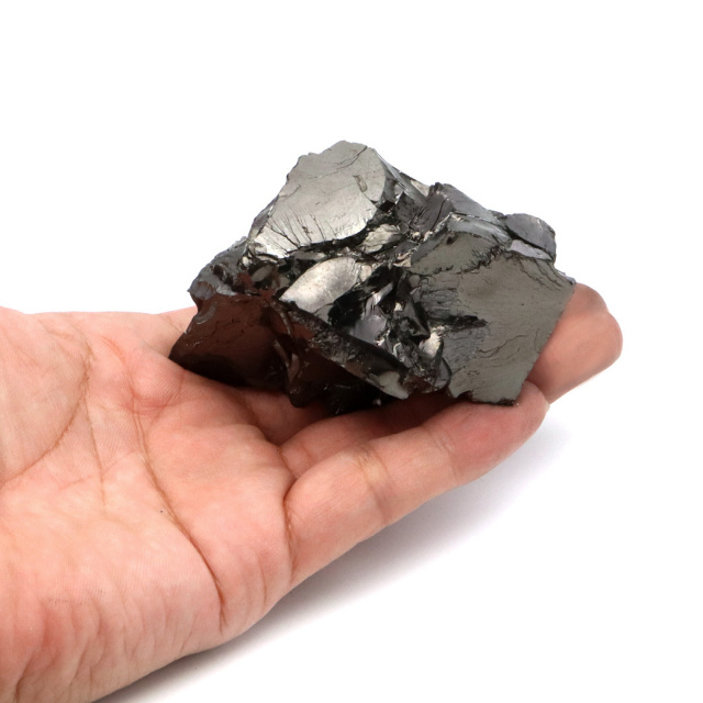 エリートシュンガイト 原石 ロシア カレリア共和国シュンガ 天然石 1点物 パワーストーン Shungite シュンガ石