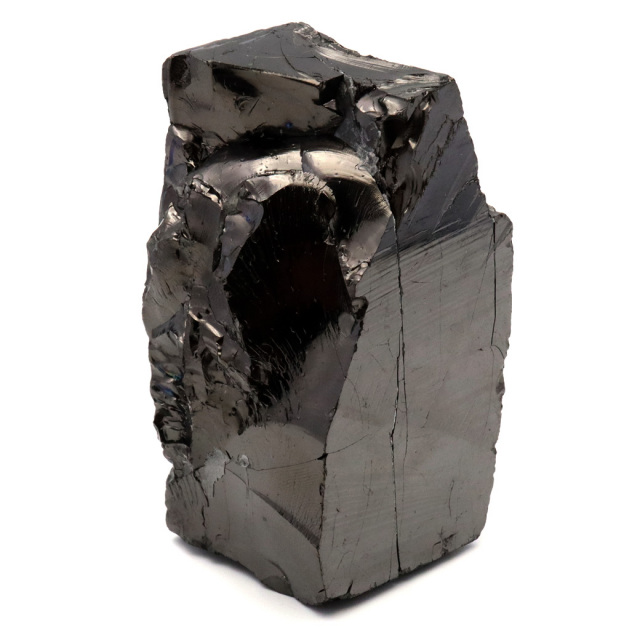 エリートシュンガイト 原石 ロシア カレリア共和国シュンガ 天然石 1点物 パワーストーン Shungite シュンガ石