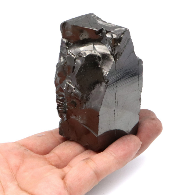 エリートシュンガイト 原石 ロシア カレリア共和国シュンガ 天然石 1点物 パワーストーン Shungite シュンガ石