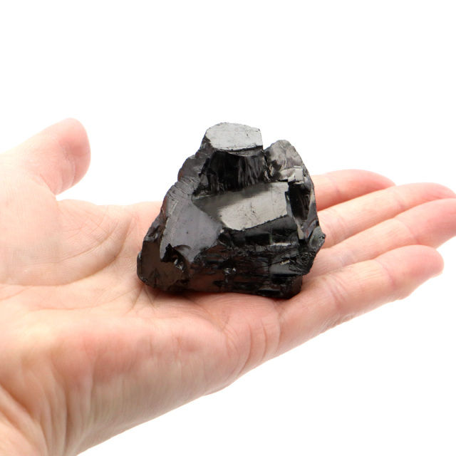 エリートシュンガイト 原石 58g ロシア カレリア共和国シュンガ 天然石 1点物 パワーストーン Shungite シュンガ石