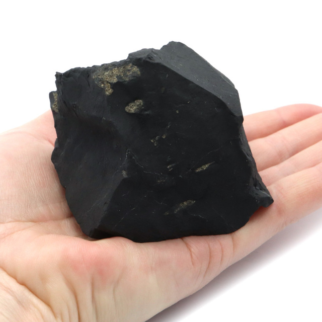 シュンガイト 原石 ロシア カレリア共和国シュンガ 天然石 1点物 パワーストーン Shungite シュンガ石