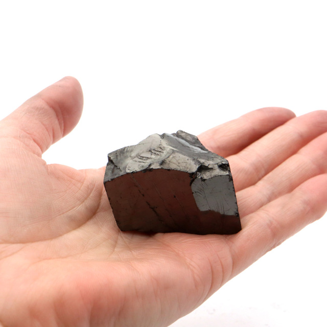 エリートシュンガイト 原石 37g ロシア カレリア共和国シュンガ 天然石 1点物 パワーストーン Shungite シュンガ石