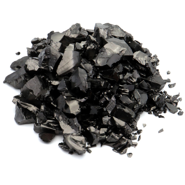 エリートシュンガイト 原石 140g さざれ ロシア カレリア共和国シュンガ 天然石 1点物 パワーストーン Shungite シュンガ石