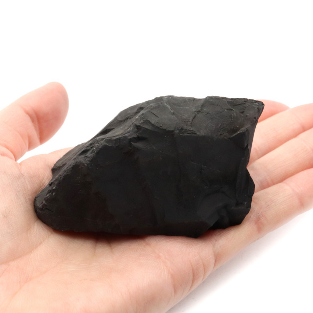 シュンガイト 原石 ロシア カレリア共和国シュンガ 天然石 1点物 パワーストーン Shungite シュンガ石