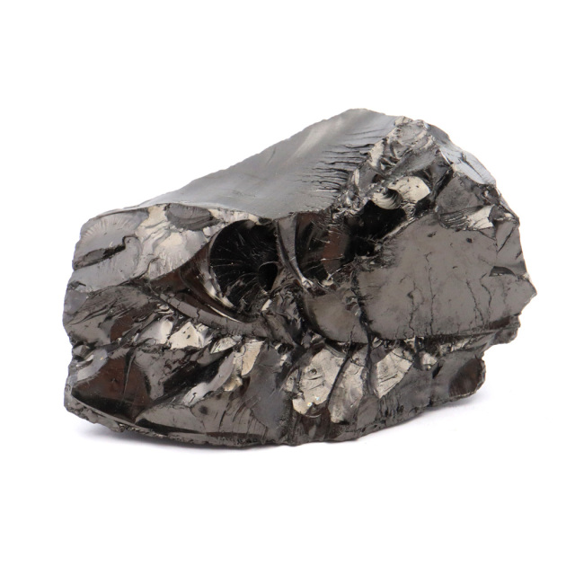 エリートシュンガイト 原石 さざれ ロシア カレリア共和国シュンガ 天然石 1点物 パワーストーン Shungite シュンガ石