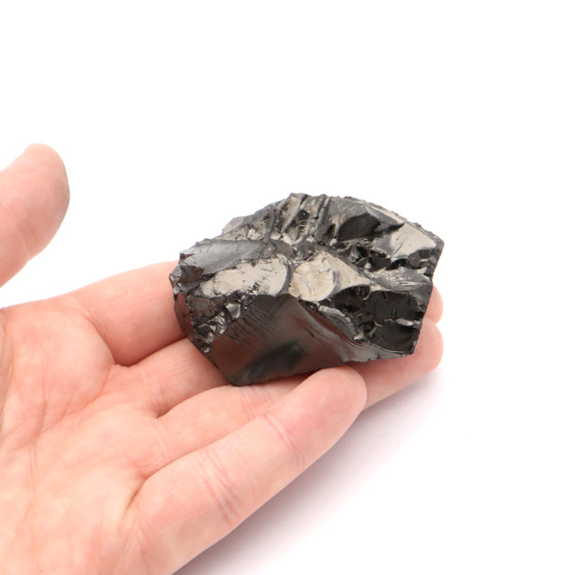 エリートシュンガイト 原石 さざれ ロシア カレリア共和国シュンガ 天然石 1点物 パワーストーン Shungite シュンガ石